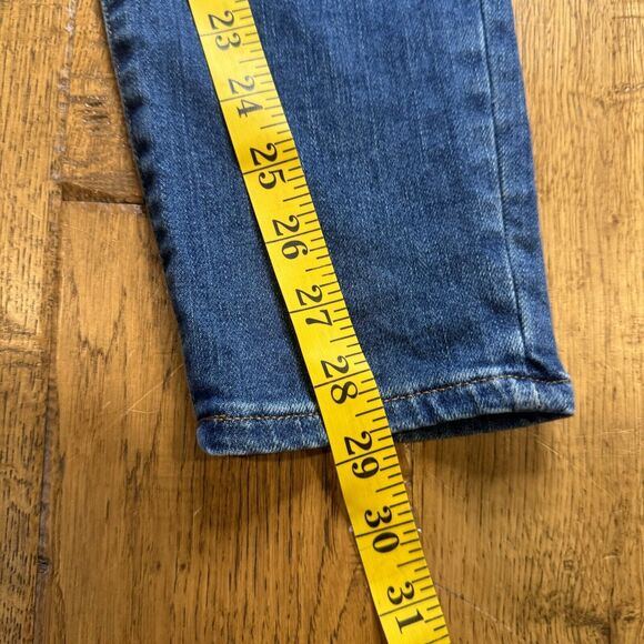 Madewell Womens Medium Wash 9'' Mid Rise Skinny Jeans Size 28 Inseam 29 - Picture 5 of 9